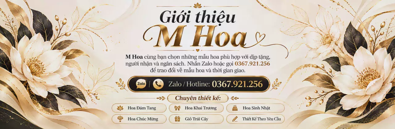 Ảnh bìa Shop hoa tươi Phường Duyên Hải Vĩnh Long - Tư vấn hoa theo từng dịp